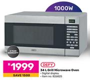 Defy 34L Grill Microwave Oven
