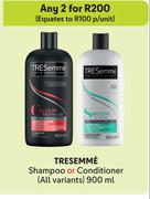 Tresemme Shampoo Or Conditioner (All Variants)-For Any 2 x 900ml