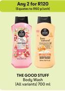 The Good Stuff Body Wash (All Variants)-For 2 x 700ml