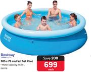 Bestway 305 x 76cm Fast Set Pool 363178