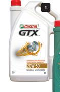 Castrol GTX 20W-50 Motor Oil 876122-5Ltr