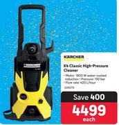 Karcher K4 Classic High-Pressure Cleaner 206273-Each