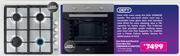 Defy Gas Hob & Electric Oven Box Set DBO484E & DHG133