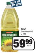Spar Sunflower Oil-2L