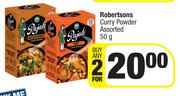 Robertsons Curry Powder Assorted-For Any 2 x 50g
