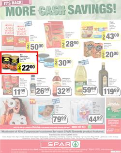 SPAR EASTERN CAPE : Grand Cash Giveaway (22 February - 07 March 2022) | Valid In Acres, Algoa Park, Algoa Food, Aliwal North, Aspen, Burgersdorp, Cambridge, Camdeboo, Cradock, De Freitas, Fig Tree, page 12