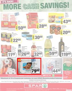 SPAR EASTERN CAPE : Grand Cash Giveaway (22 February - 07 March 2022) | Valid In Acres, Algoa Park, Algoa Food, Aliwal North, Aspen, Burgersdorp, Cambridge, Camdeboo, Cradock, De Freitas, Fig Tree, page 12