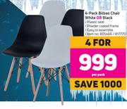 Bilbao Chair (White Or Black)-For 4