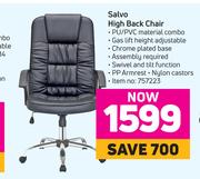 Salvo High Back Chair