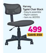 Harvey Typist Chair (Black)