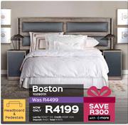 Boston Headboard & Pedestals