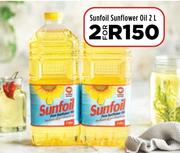 Sunfoil Sunflower Oil-For 2 x 2L