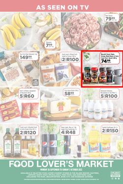 Food Lover's Market Gauteng, Limpopo, North West, Mpumalanga, Free State & Northern Cape : The Heart Of Good Food (26 September - 02 October 2022), page 12