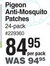 Pigeon Anti Mosquito Patches-24 Per Pack