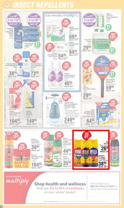 Dis-Chem : Bring On Summer Savings (15 September - 16 October 2022), page 12
