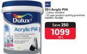 Dulux Acrylic PVA-20Ltr