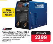 Promax Inverter Welder 200A  PW-200,