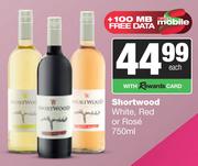 Shortwood White, Red Or Rose-750ml