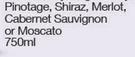 Tall Horse Shiraz, Merlot, Cabernet Sauvignon Or Moscato-750ml Each