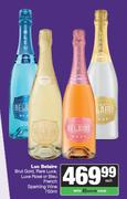 Luc Belaire Brut Gold, Rare Luxe, Luxe Rose Or Bleu French Sparkling Wine-750ml Each