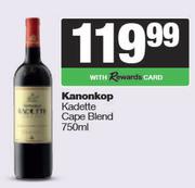 Kanonkop Kadette Cape Blend-750ml