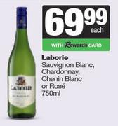 Laborie Sauvignon Blanc, Chardonnay, Chenin Blanc Or Rose-Each