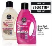 Good Stuff Creme Foam Bath Assorted-1.3L