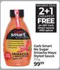 Carb Smart No Sugar Sriracha Mayo Styled Sauce-375g