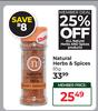 Natural Herbs & Spices-85g