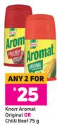 Knorr Aromat Original Or Chilli Beef-For Any 2 x 75g