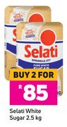 Selati White Sugar-For 2 x 2.5kg