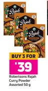 Robertsons Rajah Curry Powder Assorted-For 3 x 50g