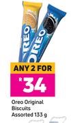 Oreo Original Biscuits Assorted-For Any 2 x 133g