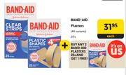 BAND-AID Plasters (All Variants)-25s Each