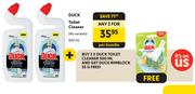 Duck Toilet Cleaner (All Variants)-For 2 x 500ml