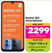 MI Redmi 15C Smartphone With Vodacom Prepaid Sim