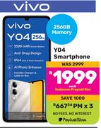 Vivo Y04 Smartphone 256GB With Vodacom Prepaid Sim