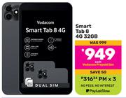 Vodacom Smart Tab 8 4G 32GB With Vodacom Prepaid Sim