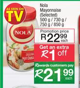 Nola Mayonnaise (Selected)-500g/ 730g/ 750g/ 780 Each