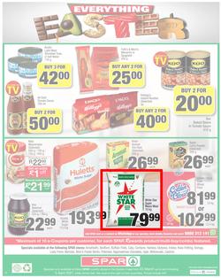 SPAR EASTERN CAPE : Your One Stop Easter Shop (23 March - 5 April 2021) Valid in Amahlathi, Bedford, Buffalo, Cala, Centane, Kwa-Fetting, Komga, Nemato, Patensie, page 12