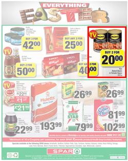SPAR EASTERN CAPE : Your One Stop Easter Shop (23 March - 5 April 2021) Valid in Amahlathi, Bedford, Buffalo, Cala, Centane, Kwa-Fetting, Komga, Nemato, Patensie, page 12