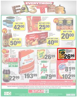 SPAR EASTERN CAPE : Your One Stop Easter Shop (23 March - 5 April 2021) Valid in Amahlathi, Bedford, Buffalo, Cala, Centane, Kwa-Fetting, Komga, Nemato, Patensie, page 12
