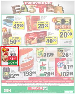 SPAR EASTERN CAPE : Your One Stop Easter Shop (23 March - 5 April 2021) Valid in Amahlathi, Bedford, Buffalo, Cala, Centane, Kwa-Fetting, Komga, Nemato, Patensie, page 12