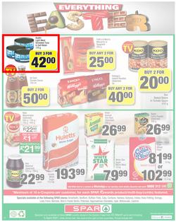 SPAR EASTERN CAPE : Your One Stop Easter Shop (23 March - 5 April 2021) Valid in Amahlathi, Bedford, Buffalo, Cala, Centane, Kwa-Fetting, Komga, Nemato, Patensie, page 12