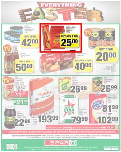 SPAR EASTERN CAPE : Your One Stop Easter Shop (23 March - 5 April 2021) Valid in Amahlathi, Bedford, Buffalo, Cala, Centane, Kwa-Fetting, Komga, Nemato, Patensie, page 12