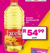 Excella Sunflower Oil-2Ltr Each