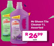 Mr Sheen Tile Cleaner Assorted-1Ltr Each