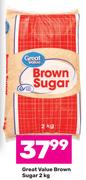 Great Value Brown Sugar-2Kg