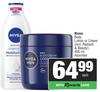 Nivea Body Lotion Or Cream (Incl Radient & Beauty) Assorted-400ml Each