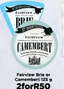 Fairview Brie Or Camembert-For 2 x 125g